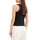 Ženska majica Calvin Klein woven label 2x2 baby rib tank