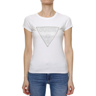 Ženska majica Guess Ss Triangle Crystal Logo R4