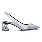 Ženske cipele Karl Lagerfeld K-Blok Metalik Slingback