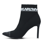 Ženske čizme Karl Lagerfeld Pandara Tramline Mid Knit Bt