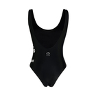 Ženski kupaći Karl Lagerfeld Logo Print Swimsuit