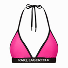 Ženski kupaći Karl Lagerfeld Triangle W/ Logo Elastic