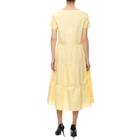 Ženska haljina Tommy Hilfiger Tjw Poplin Tiered Ss Midi Dress
