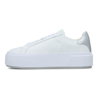 Ženske patike Calvin Klein flatform lace up lth met