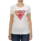 Ženska majica Guess SS CN TRIANGLE BEADS TEE