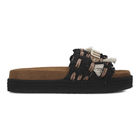 Ženske papuče Mou Monoband Rope Sandal Fringes