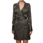 Ženska haljina Guess JEANS ES LS ADAIR WRAP DRESS