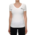 Ženska majica Calvin Klein MONOGRAM LOGO V-NECK TEE