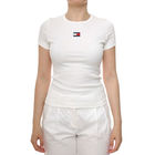 Ženska majica Tommy Hilfiger TJW SLIM BADGE RIB TEE