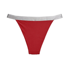 Ženski kupaći Karl Lagerfeld logo bikini bottom w/ elastic