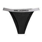 Ženski kupaći Karl Lagerfeld logo bikini bottom w/ elastic