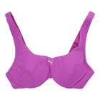 Ženski kupaći Puma SWIM WOMEN JACQUARD SCOOP TOP 1P