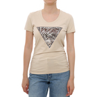 Ženska majica Guess ZEBRA TRIANGLE TEE