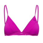 Ženski kupaći Puma SWIM WOMEN RIBBED TRIANGLE TOP 1P