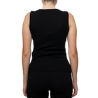 Ženska majica Karl Lagerfeld logo rib tank top