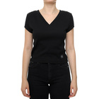 Ženska majica Calvin Klein ss heritage label vneck tee