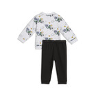 Dječiji set Puma MINICATS SUPERPuma AOP Crew SET FL INF