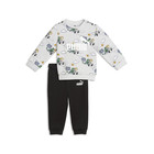 Dječiji set Puma MINICATS SUPERPuma AOP Crew SET FL INF