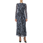 Ženska haljina Tommy Hilfiger Tjw Zebra Maxi Knit Dress
