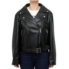 Ženska jakna Calvin Klein FAUX LEATHER MOTO JACKET W/BELT