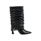 Ženske čizme Karl Lagerfeld Debutante Midi Slouch Boot