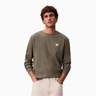 Muška majica Calvin Klein ls waffle heritage lbl tee