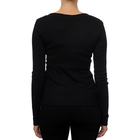 Ženski duks Calvin Klein Rib V-Neck Monologo Long Sleeve