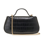 Ženska torba Calvin Klein CK CROC TOP HANDLE BAG W CH?AIN