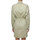 Ženska haljina Calvin Klein BADGE BELTED SHIRT DRESS