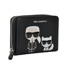 Ženski novčanik Karl Lagerfeld IKONIK SM FOLDED ZIP WALLET