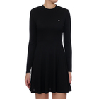 Ženska haljina Tommy Hilfiger FITFLARE LONGSLEEVE DRESS