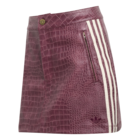 Ženska suknja adidas PLEATHER SK MAROON