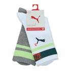Dječije čarape Puma KIDS HERITAGE STRIPE CREW SOCK 2P
