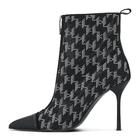Ženske čizme Karl Lagerfeld Sarabande Ii Ankle Boot Monogram
