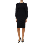 Ženska haljina Karl Lagerfeld Double Jersey Dress