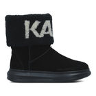 Ženske čizme Karl Lagerfeld KAPRI KOSI KARL LOGO ANKLE BOOT