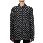 Ženska košulja Karl Lagerfeld UNISEX MONOGRAM OVERSHIRT