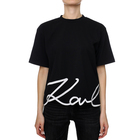 Ženska majica Karl Lagerfeld KARL SIGNATURE HEM T-SHIRT