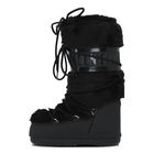 Ženske čizme Moon Boot CLASSIC FAUX FUR BLACK